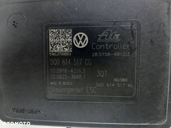 POMPA ABS AUDI A3 8V golf vii 5q0614517cg - 1