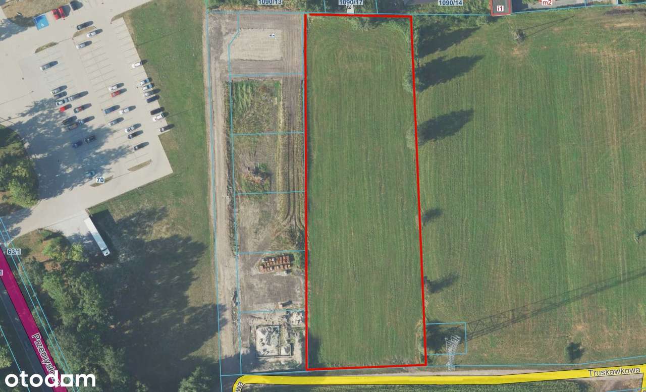 Działka budowlana pod inwestycję deweloperską, Rawicz, Dębno Polskie.-4