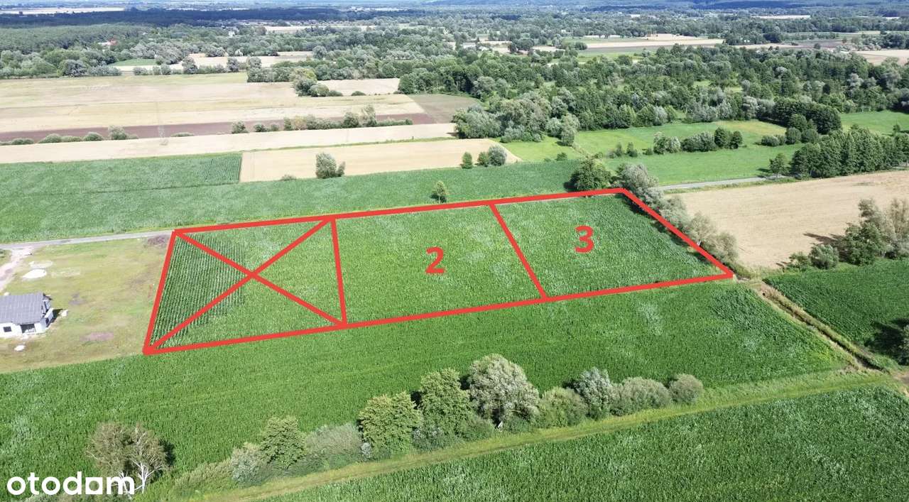 Nowa niższa cena -10% 3 działki z WZ - Pełny obrazek: 4/14