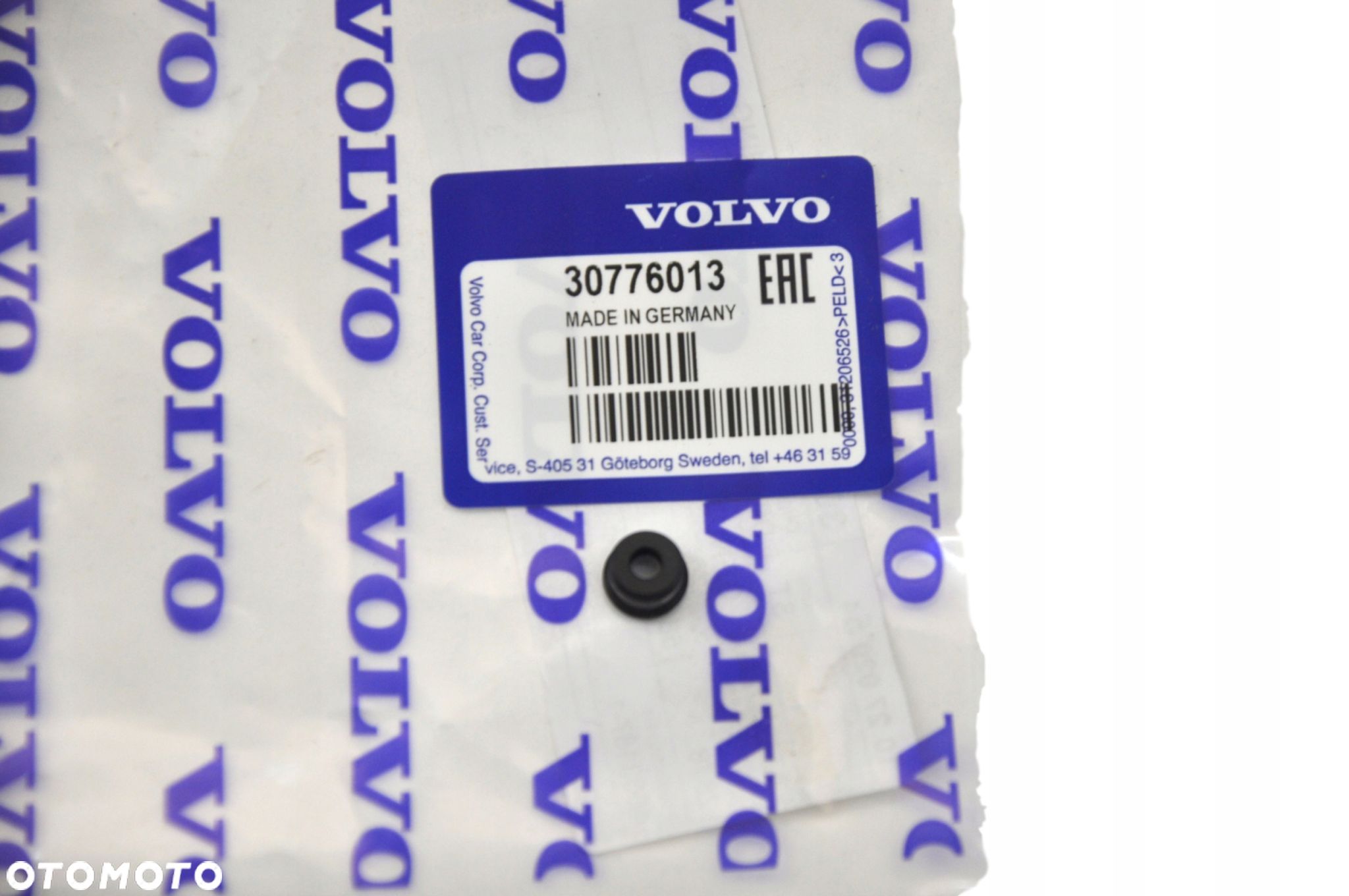 VOLVO C30 C70 uszczelka przewodu wysprzeglika OE 30776013 - 1