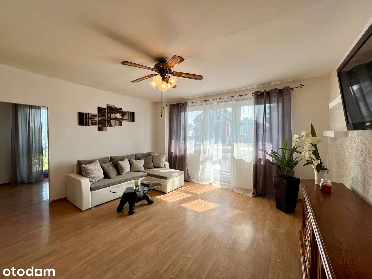 4-pokoje ul. Miła  - trójstronne rozkładowe - Pełny obrazek: 2/16