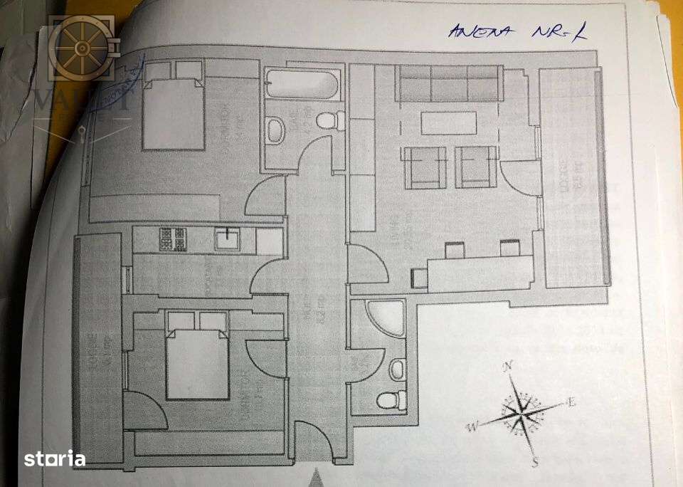 APARTAMENT 3CAMERE DIN 2015 -CENTRALA PROPRIE LA 5 MINUTE DE METROU 1 - Imagine principală: 5/5