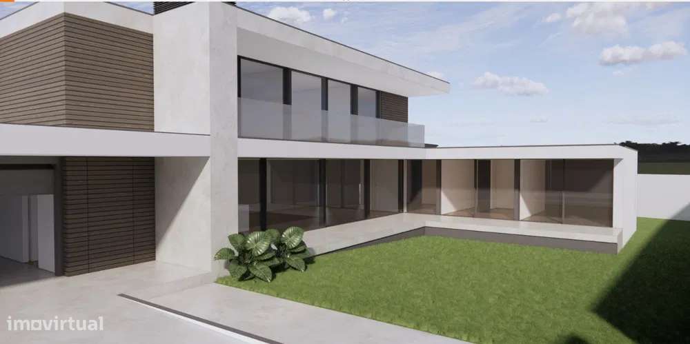 Vendo Terreno Urbano c/Projeto para Moradia M5 (909m2) - Grande imagem: 4/11