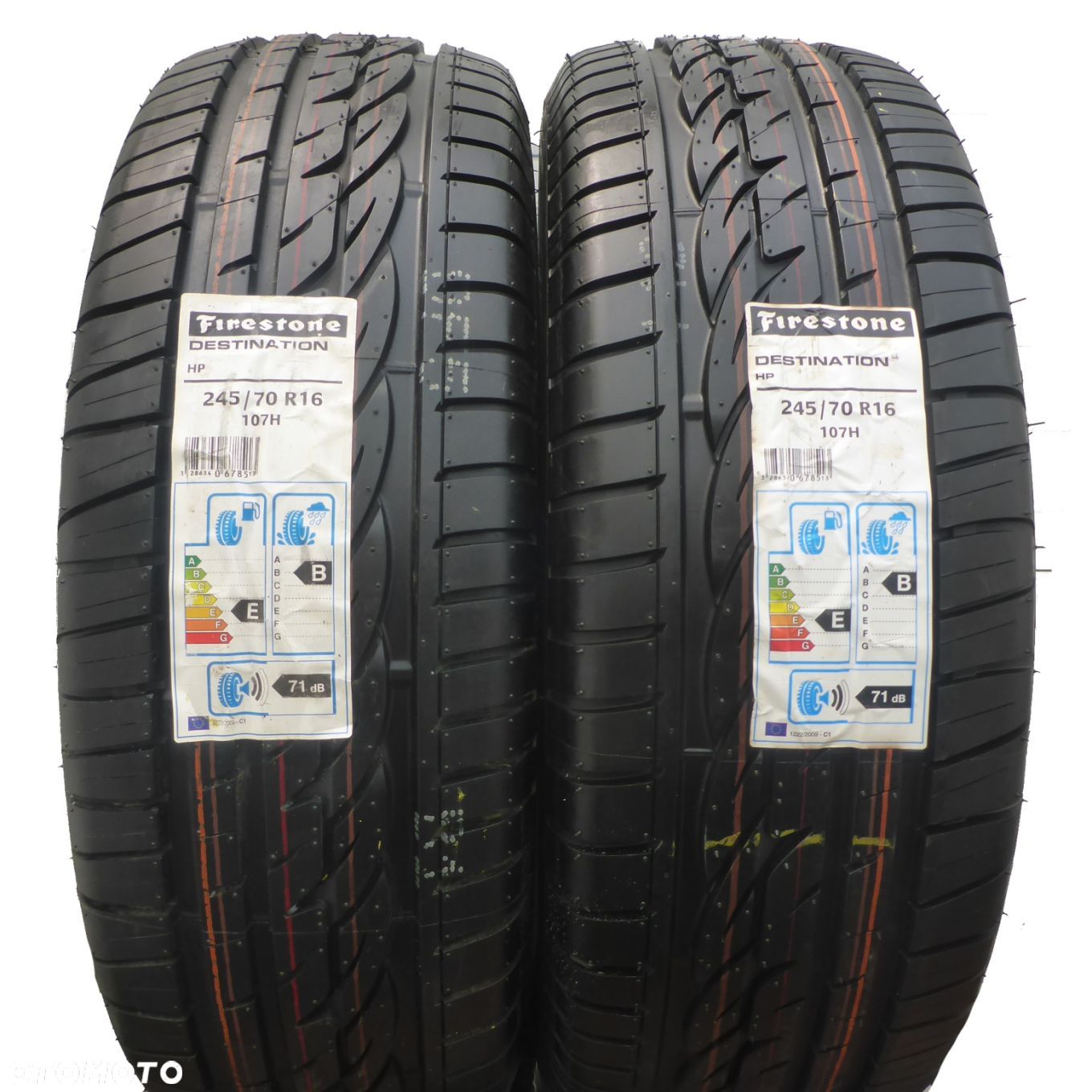 2 x FIRESTONE 245/70 R16 107H Destination HP Lato 2014/18 Jak Nowe - 1