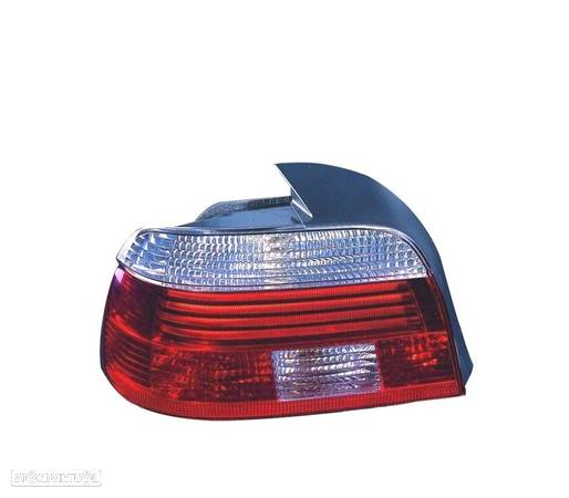 FAROLINS PARA BMW E39 BERLINA 00-03 BRANCO LED VERMELHO - 6