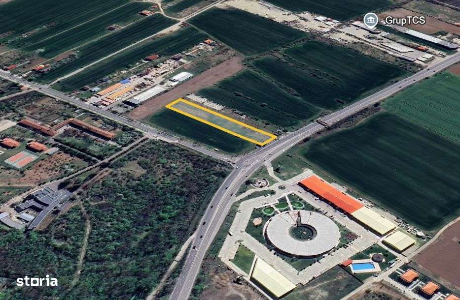 Pret redus! 5000mp intravilan Snagov Plaza,  28 ml - deschidere DN1-5