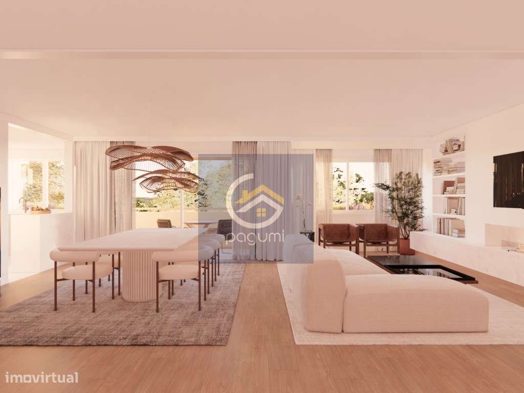 Apartamento T2 Varanda, Piscina e Jardim em Condomínio Exclusivo - Grande imagem: 4/22