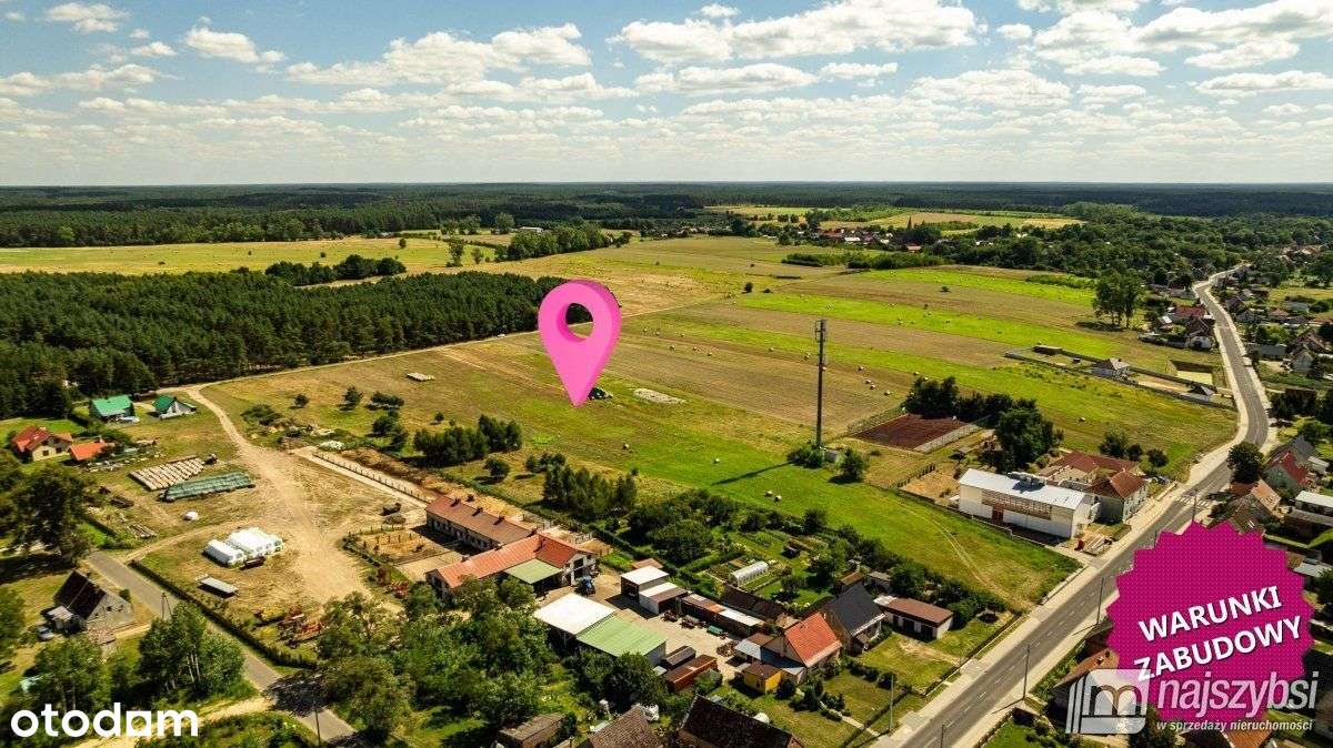 Racimierz- działka w pobliżu lasu. - Pełny obrazek: 1/20