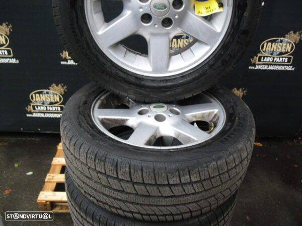 Land Rover freelander jantes 17 pneus novos completo x5 - 3