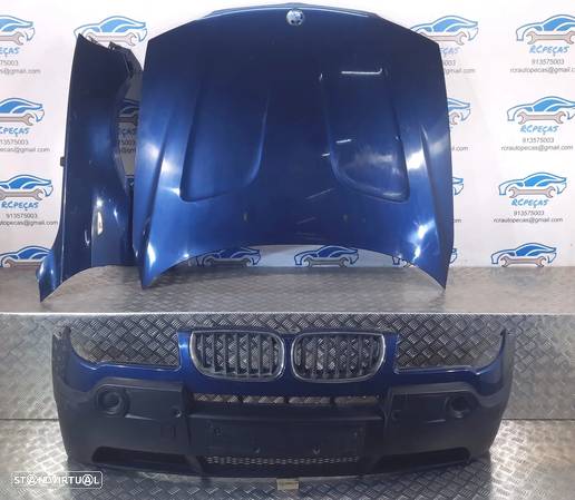 FRENTE BMW X3 E83 CAPOT PARACHOQUES SENSORES GUARDA-LAMAS OTICAS - 10