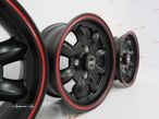 Jantes Ultralite Mini Wheels 12x5.5J - ET20 - 4x101.6 Black + red - 5