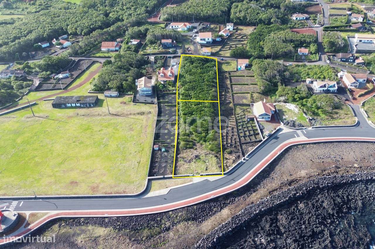 Terrenos Exclusivos na 1ª Linha do Mar na Prainha, Pico - Grande imagem: 2/22