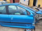 Drzwi prawe przednie tylne Peugeot 206 5d hatchback 2003r KNYC - 1