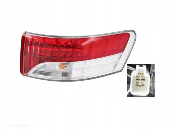 LAMPA TYLNA TOYOTA AVENSIS SEDAN 2008-2012 NOWA - 2