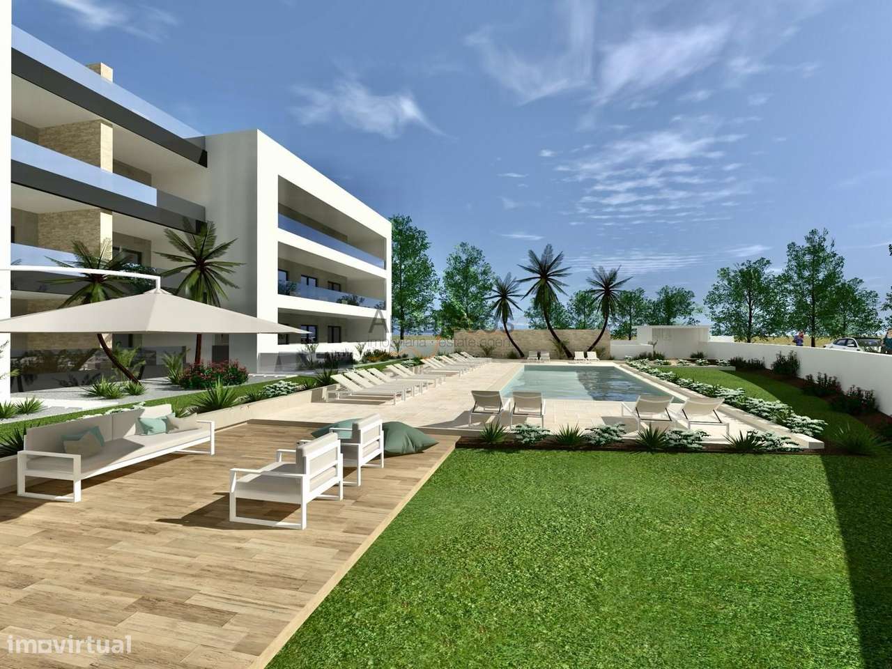 Apartamento T3 - Condomínio Privado - Piscina - Garagem - Má Partilha - Grande imagem: 4/21