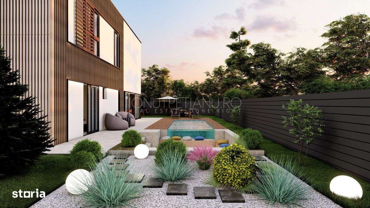 Vila moderna posibilitate personalizare – piscina exterioara si gara-16