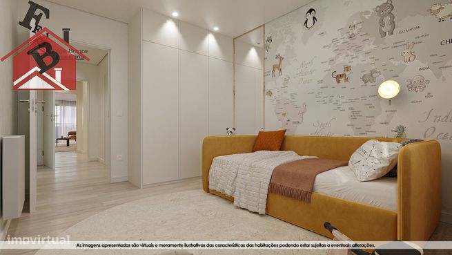 T2 mais 1 NOVO AMPLA VISTA MAR 150M2 SANTA MARINHA GAIA 349.000€-17