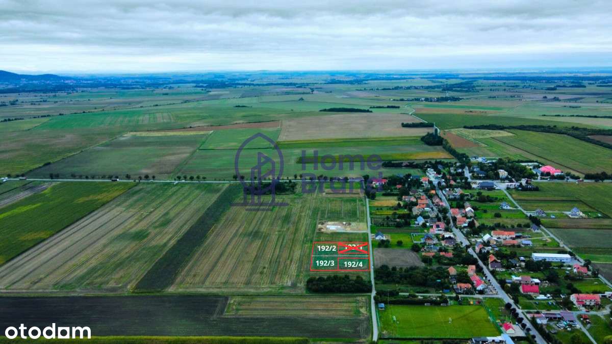 Widok na Ślężę| 3 ostatnie działki| Budowa S8-2