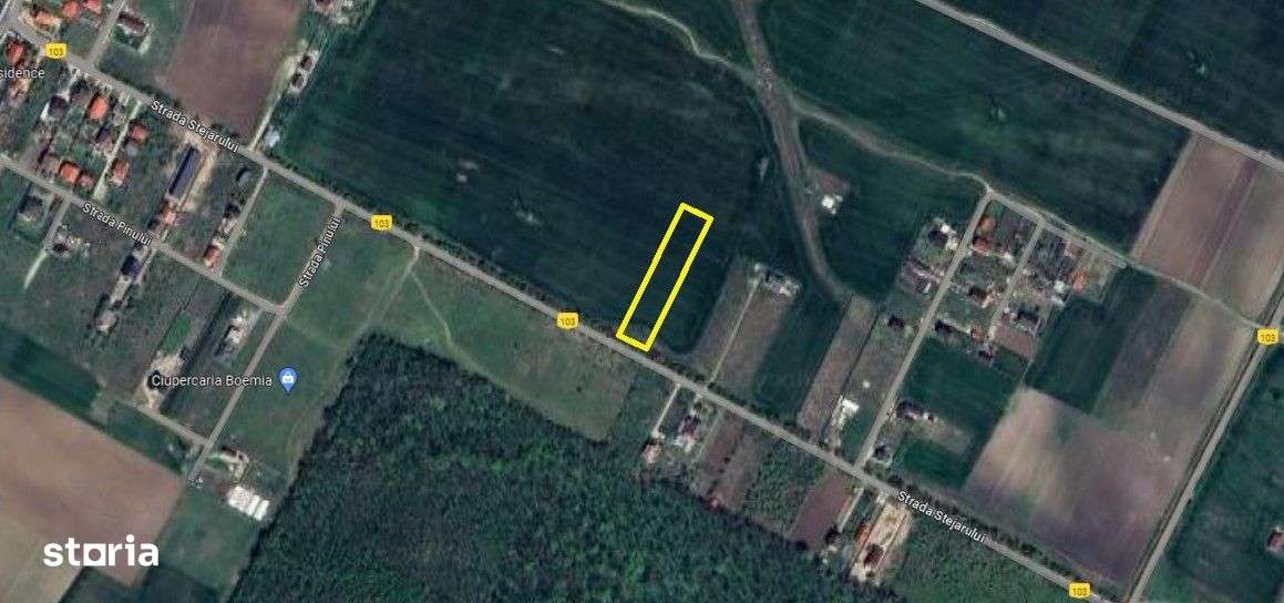 Vanzare teren intravilan Magurele / 2.500 mp / D: 17.55 m-1