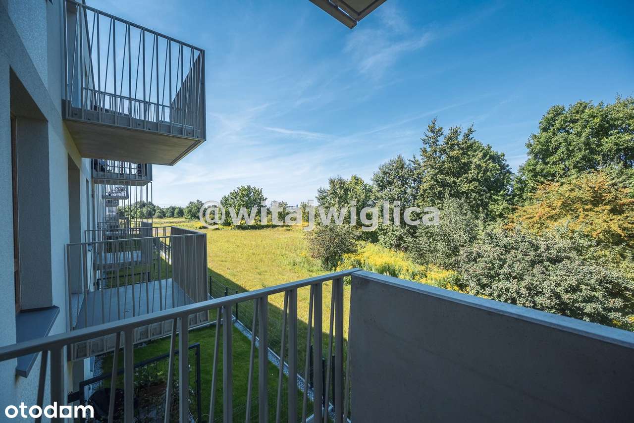 Dwupokojowe mieszkanie z widokiem na zieleń - Pełny obrazek: 1/7