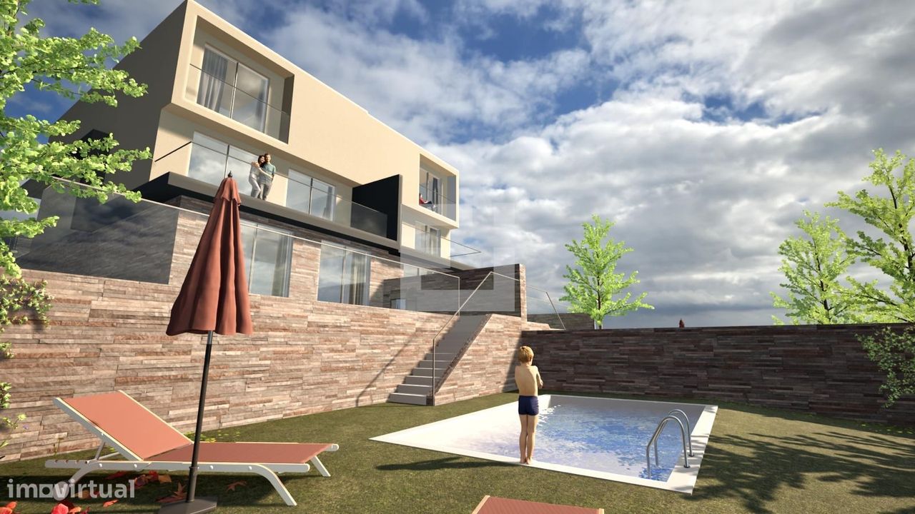 Terreno vendido com Projeto aprovado - Matosinhos - Grande imagem: 1/12