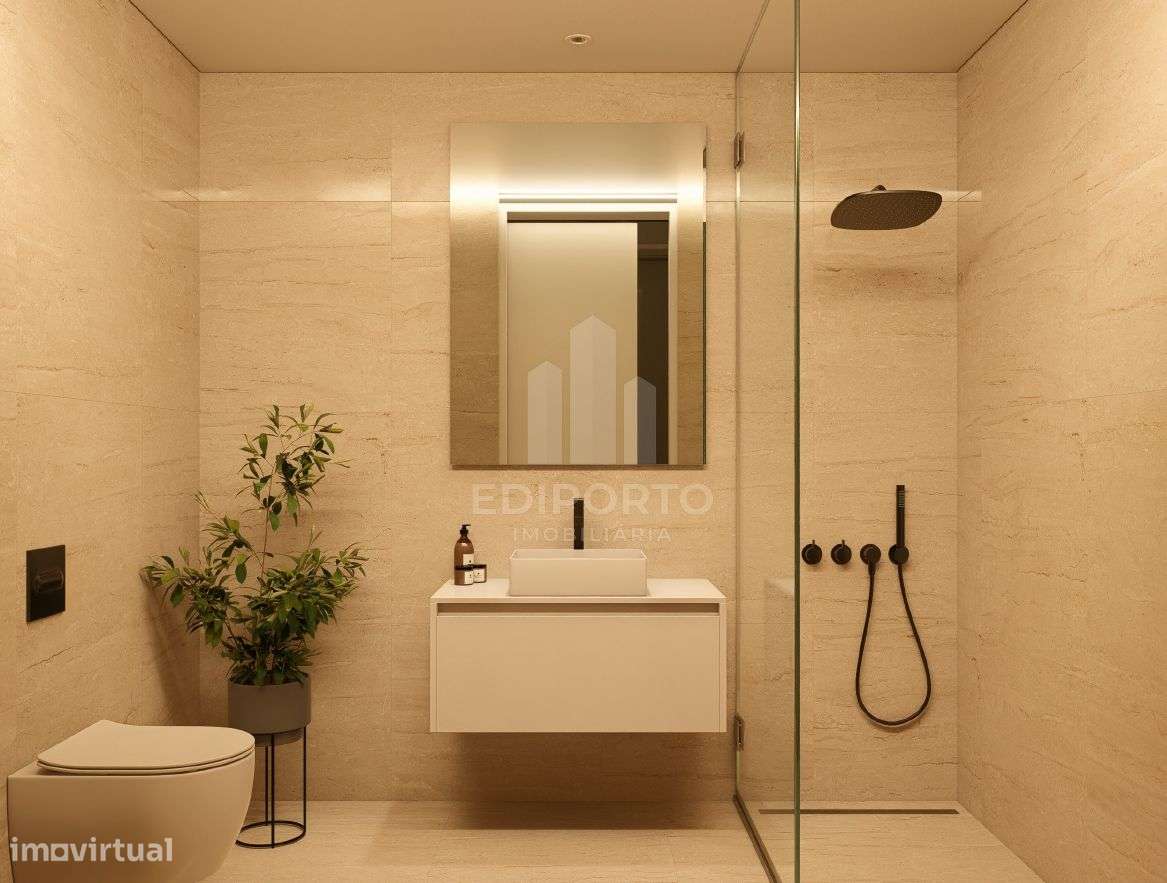 T2 Novo com Terraço em Condomínio Fechado com piscina – Valadares, Vil-5