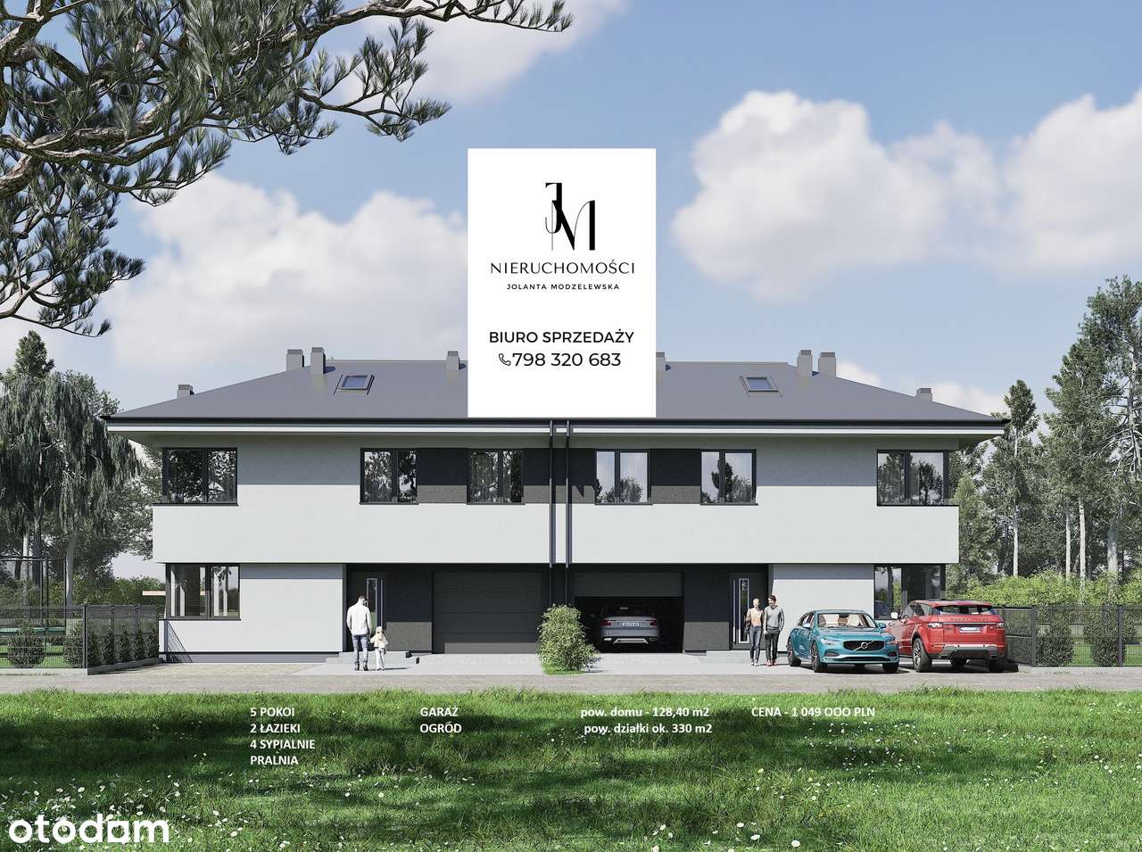 Dom, 128,40 m², Legionowo-0