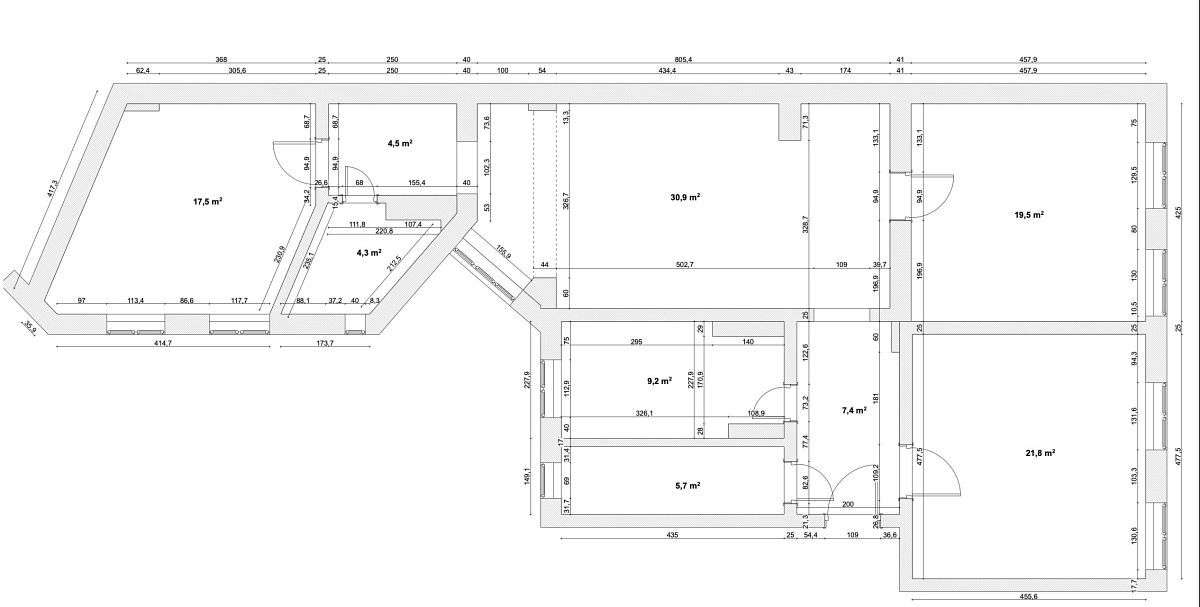 4 pokoje / 2 łazienki / 118 m2 / Wojska Polskiego-19