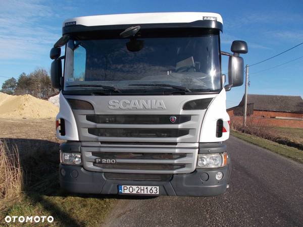 Scania P280 Rama Do Zabudowy 2014/2015 rok // Krótki Rozstaw Osi 375cm // 214 tyś km // Oś Skrętna 6x2 - 3