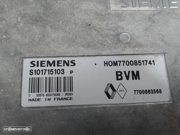 Centralina Motor Siemens Clio 1.8 16V Phase 2 - 2