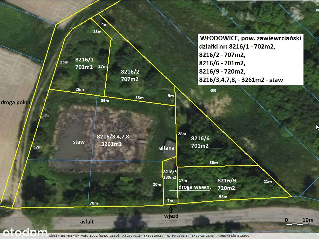 Sale -10% Jura działka budowlana 3261m2 ze stawem  tylko 168.000 zł-7