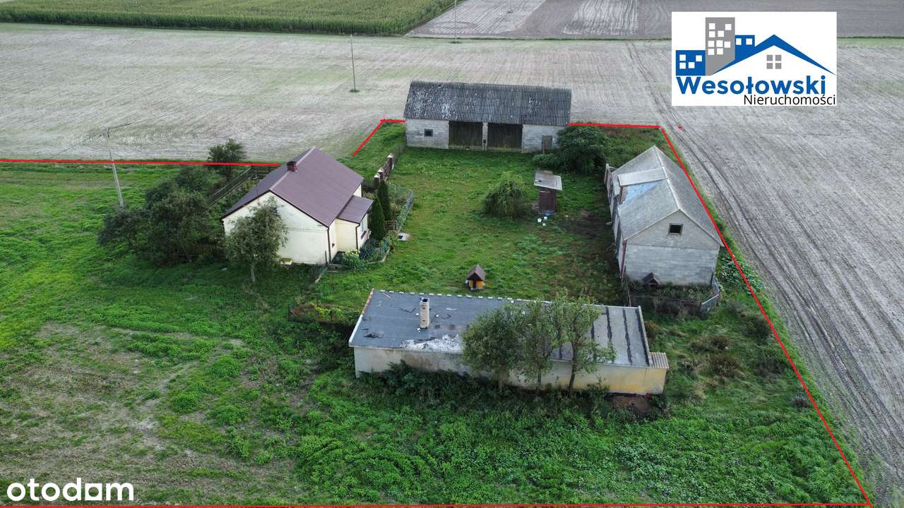 Siedlisko 8673m2, dom 70m2 bez sąsiadów, cisza i spokój.-6