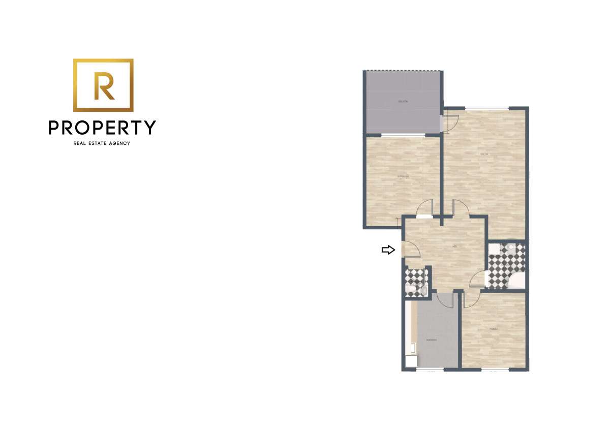 Mieszkanie o świetnym układzie | 3 pokoje | Park-19