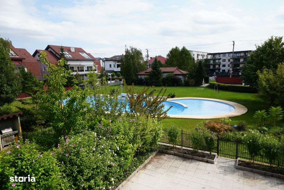 Casa 6 camere - S+P+E+M Voluntari - Pipera | piscina exterior-0