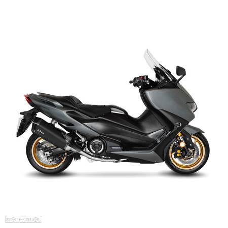 linha completa leovince yamaha xp 560 t-max black -15305bk - 3