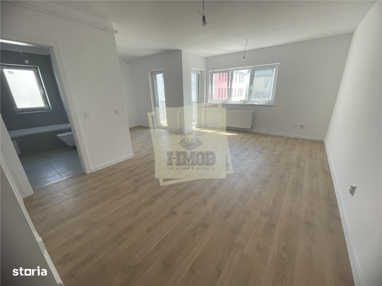 Apartament nou intabulat 3 camere cu balcon si parcare pe Doamna Stanc