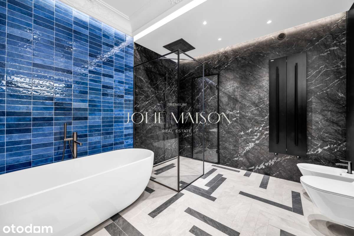 Designerskie,salon 60m2, duży taras, wysokość 2.9m-5