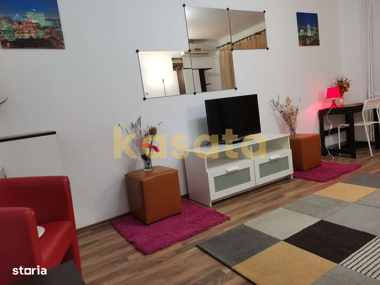 2 camere modern mobilat – aproape de Piața Romană - Imagine principală: 2/8