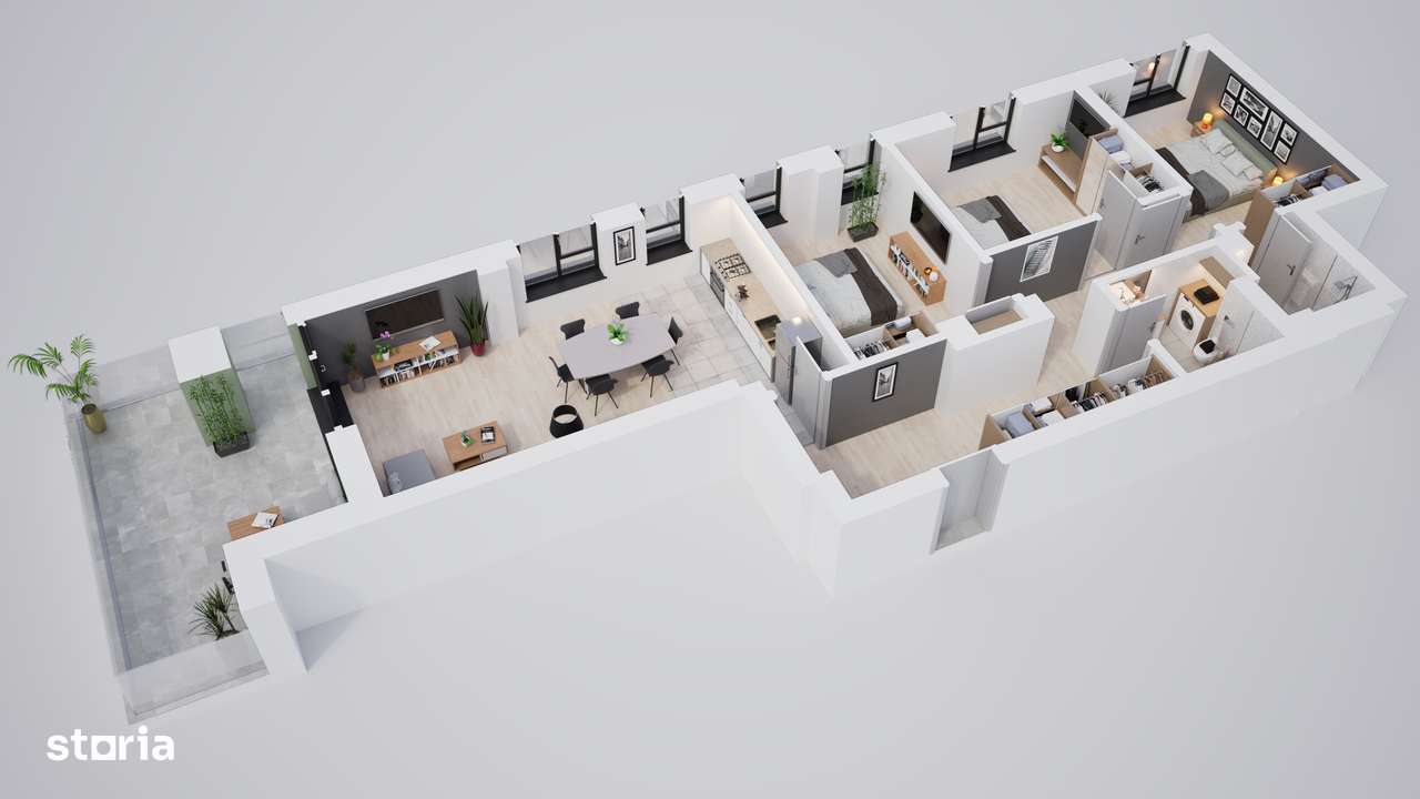 Apartament 4 camere, modern în complex cu parc privat - Imagine principală: 2/19