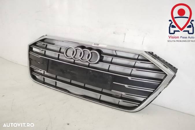 Grila Centrala Radiator Originala Audi A8 D5 2017 2018 2019 2020 4N0853651C - 3