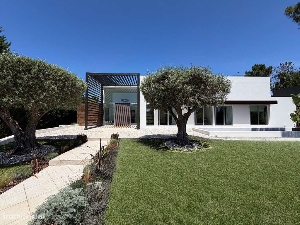 Moradia T6 na Quinta do Peru com vista para lago e campo de Golfe-0