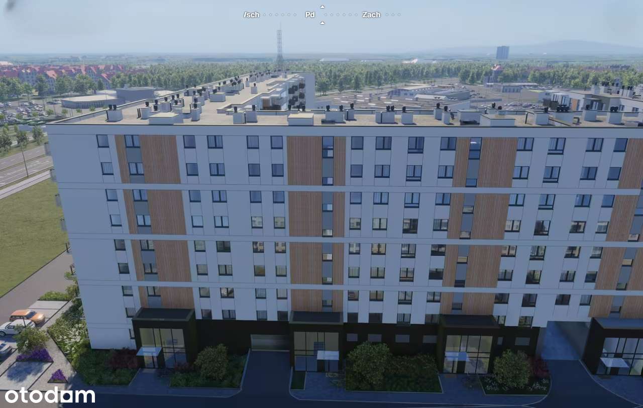 Wrocław KRZYKI: 2 POKOJE, 39 M², duży BALKON-12