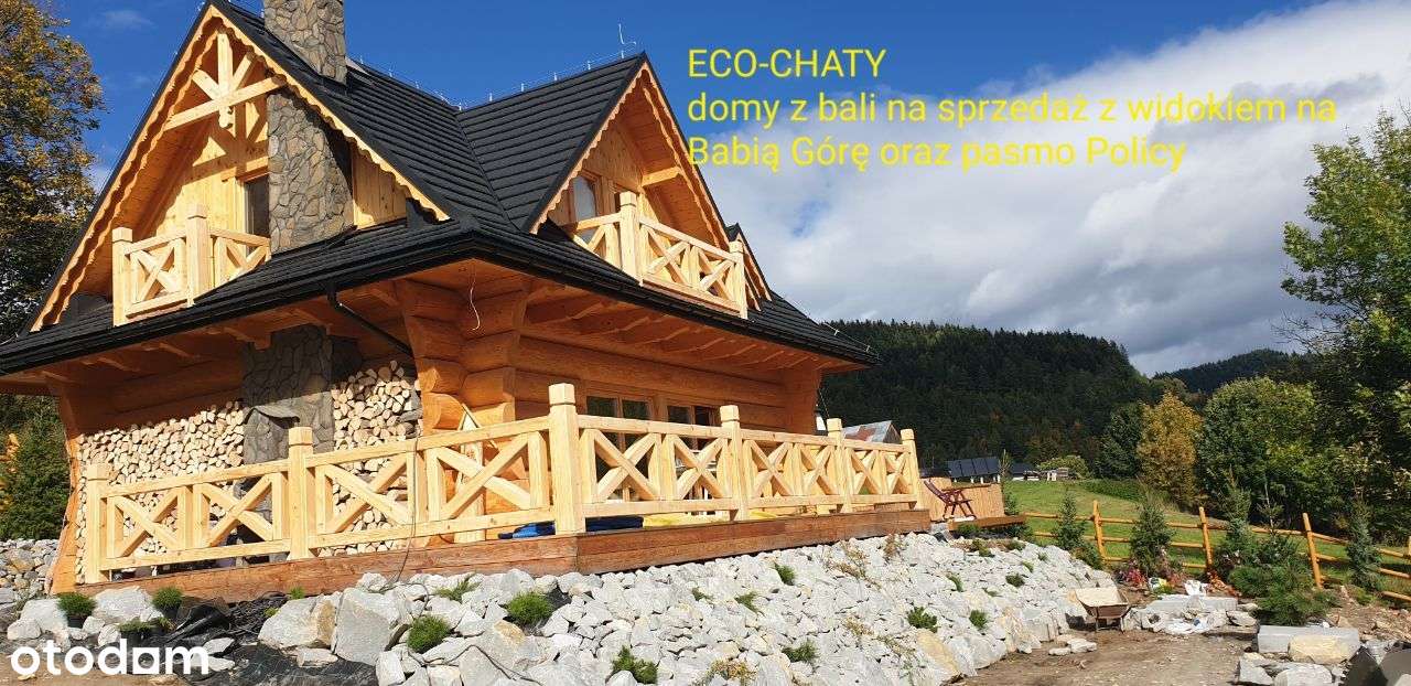 Inwestycja osiedle 8 domów z bali z działką Zawoja-11