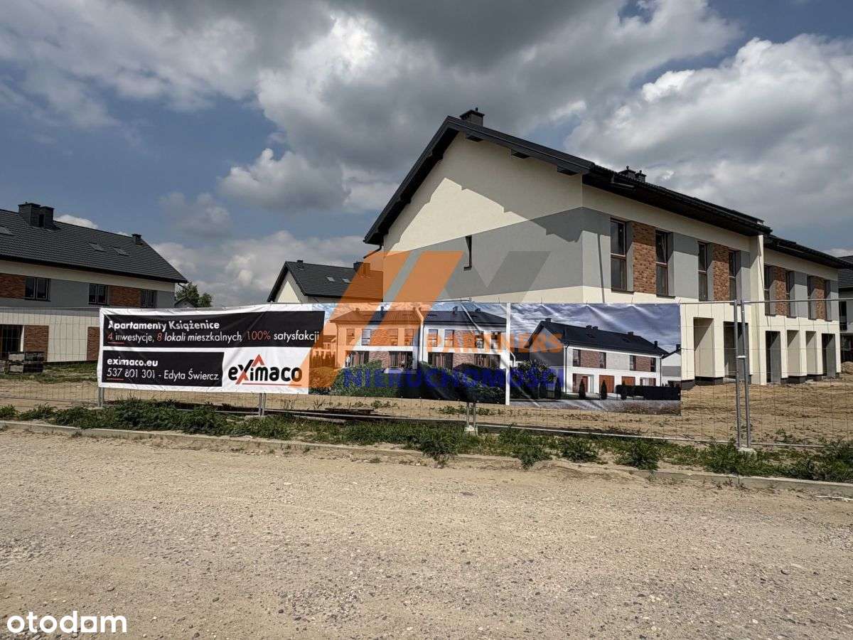 Bliźniak Książenice, dzialka ok 500 m². - Widok 4