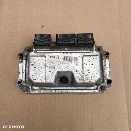 Komputer sterownik silnika CITROEN SAXO PEUGEOT 106 9637838780 - 4