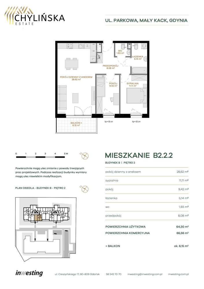 Mały.kack.nowe.3Pok.blisko.lasu.garaż - Pełny obrazek: 3/20