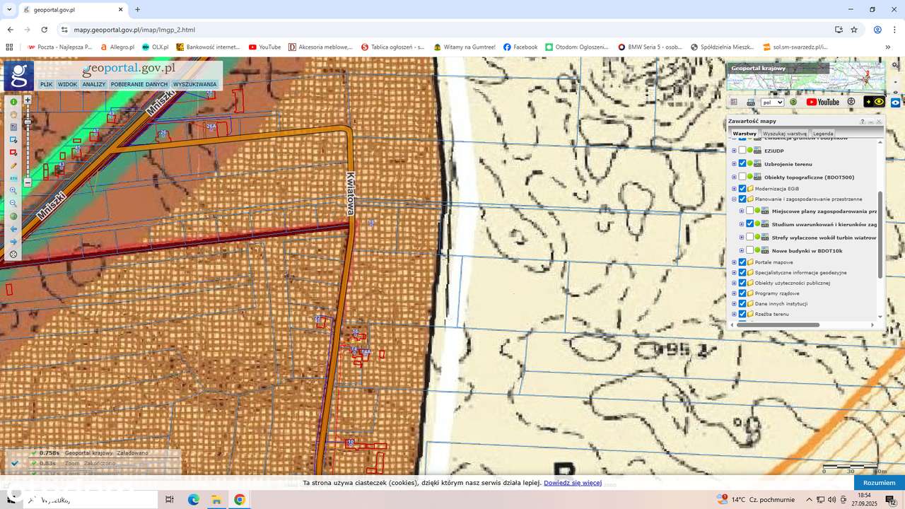 Działka inwestycyjna rolno-budowlana - Pełny obrazek: 4/4