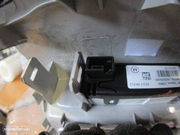 Luz De Teto Plafonier 9811856677 9812879177 CITROEN C3 3 FASE 1 2019 1.2I 83CV 5P BRANCO 4+ 2 + 3 PINOS - 5