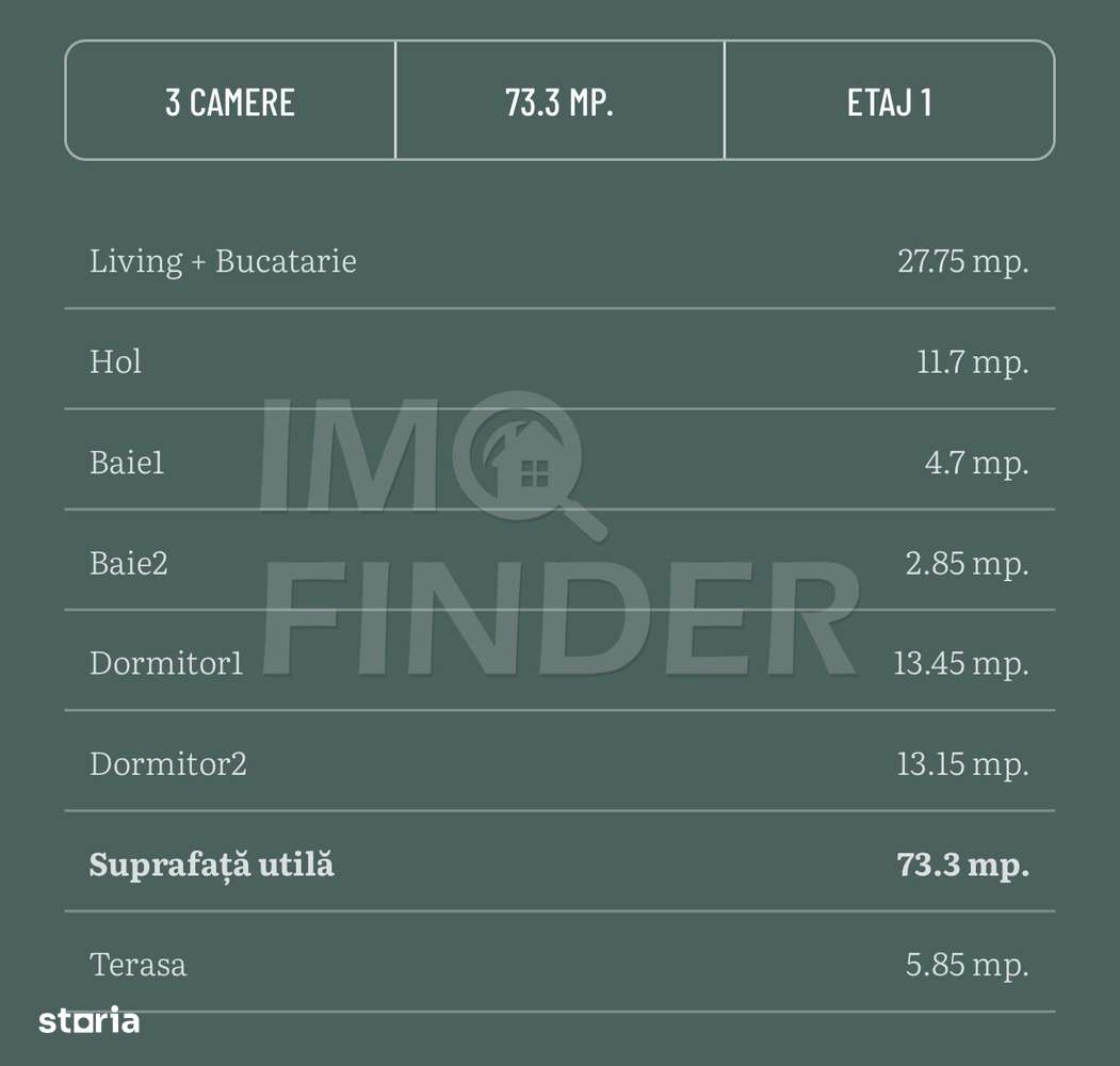 Apartament Premium - 3 camere, Andrei Muresanu - 0 % Comision - Imagine principală: 4/10