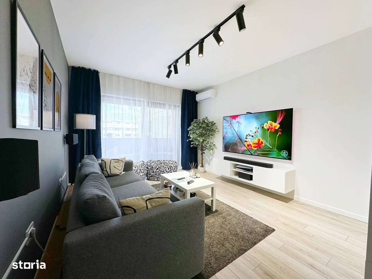 3 camere Utilat/ Mobilat/ Loc de parcare/ Etaj intermediar/ Decomandat-0